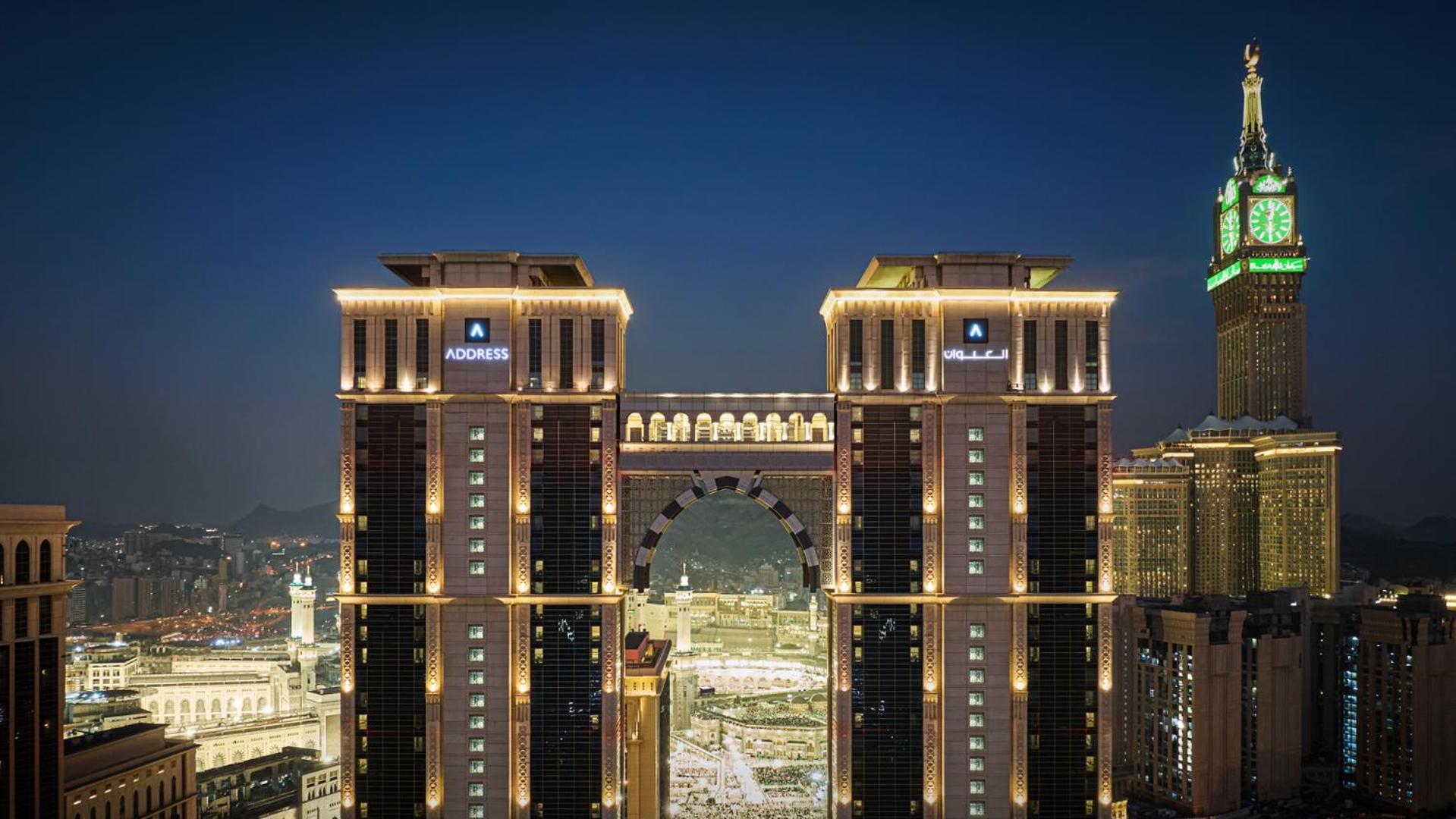 Aparthotel Address Jabal Omar Makkah Mekka Exterior foto The Abraj Al Bait Towers